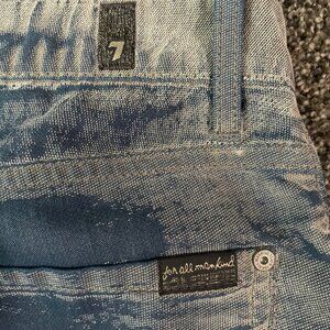 7 For Mankind gray pants size 31